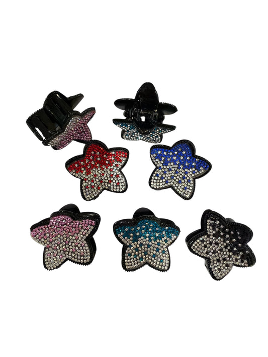 STAR Rhinestone Clips