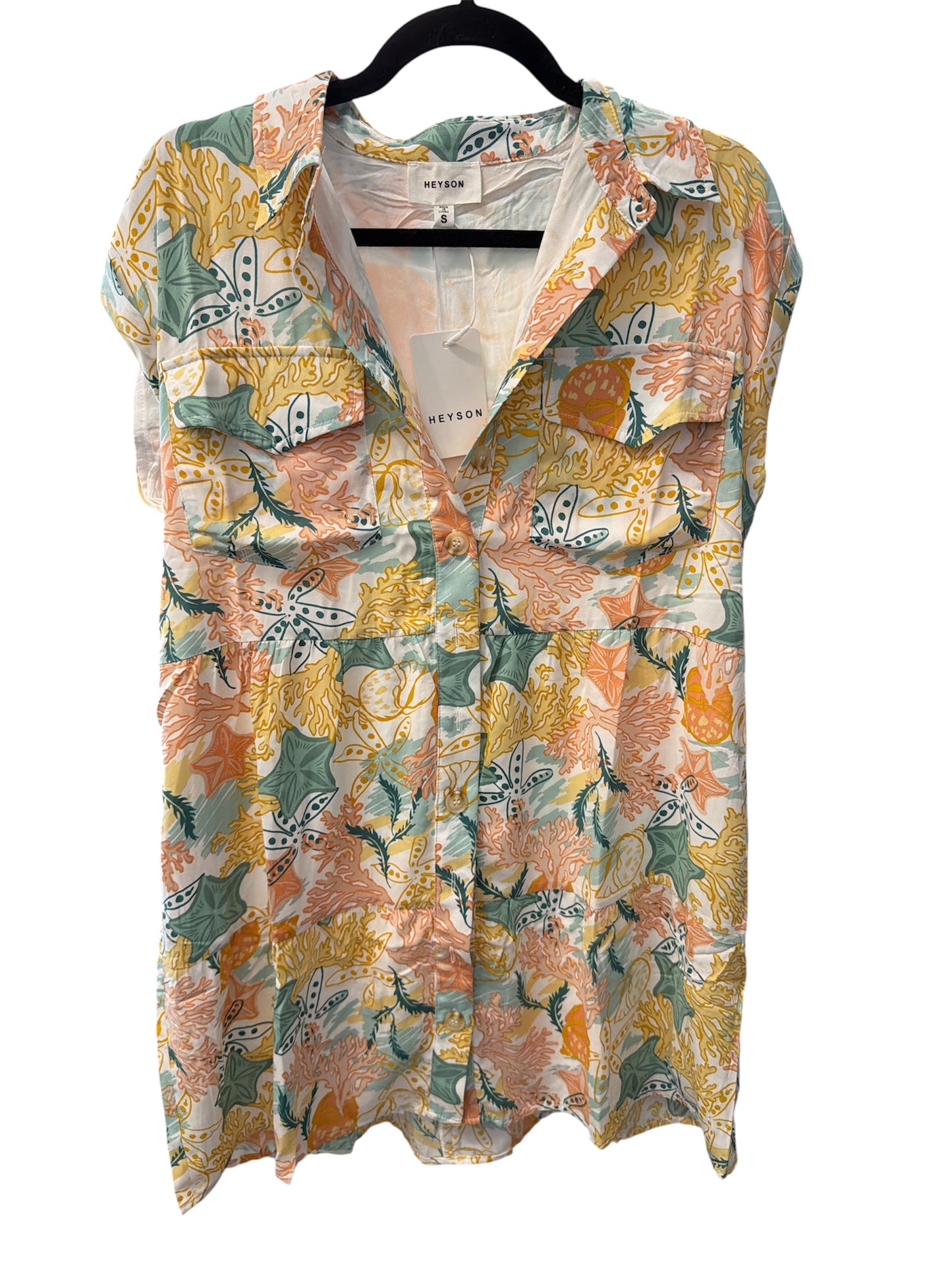 Heyson Floral Button Dress
