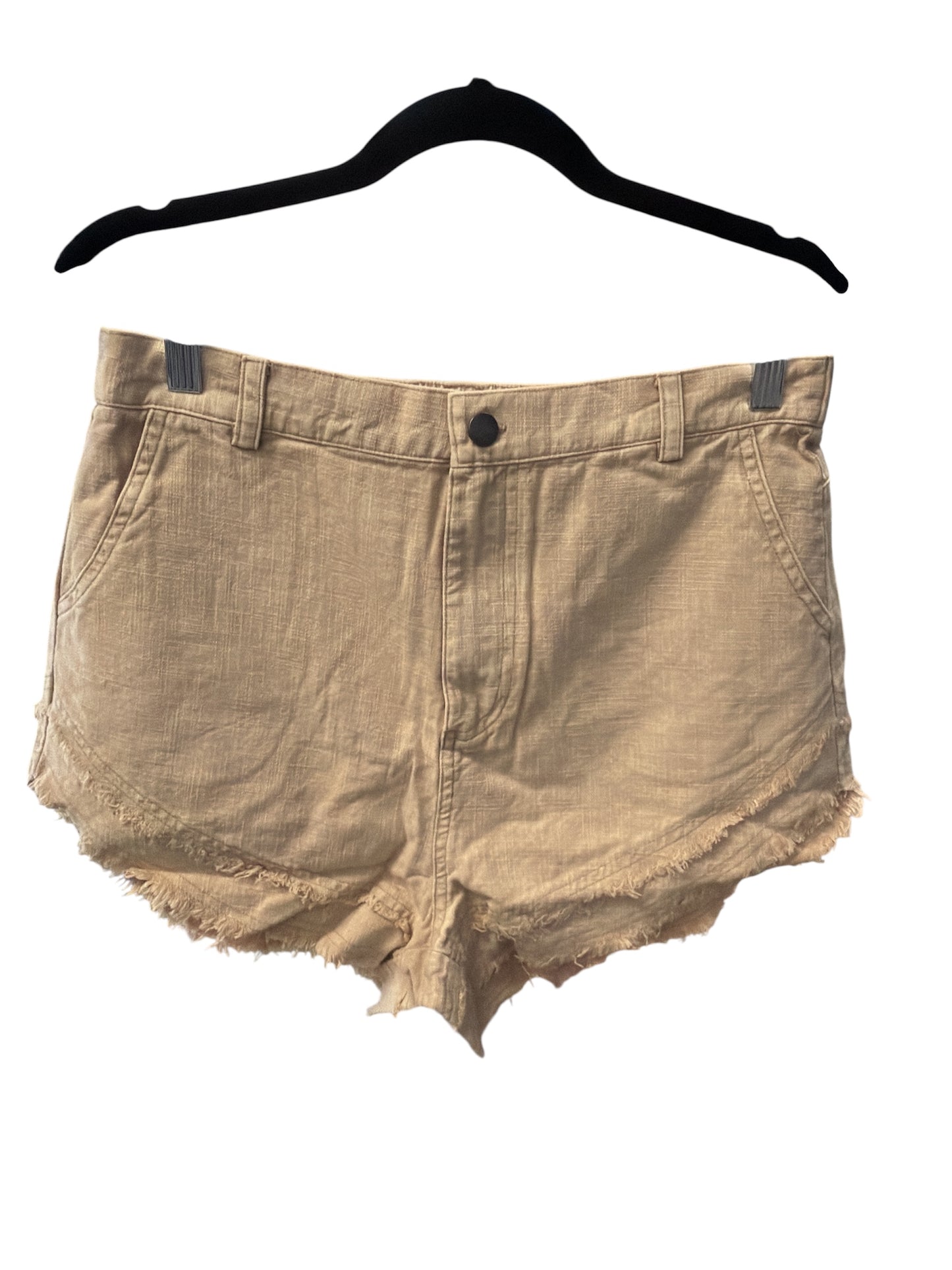 NewIN Tan Denim Shorts