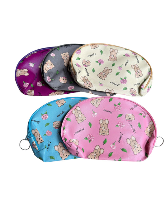 TEDDY Bear Coin Makeup Bag