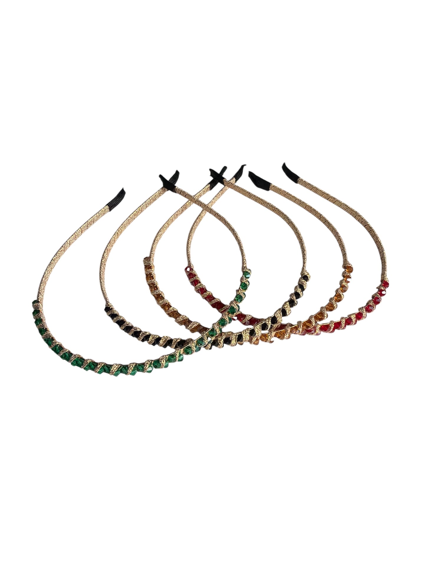 Thin Twist Rhinestone Headband