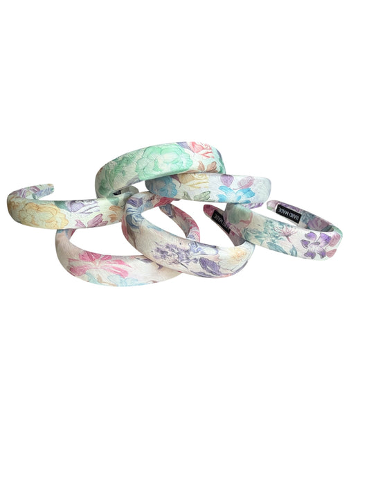 Padded Watercolor Headbands