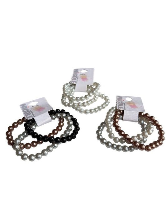 Pearl Bracelet Stacks