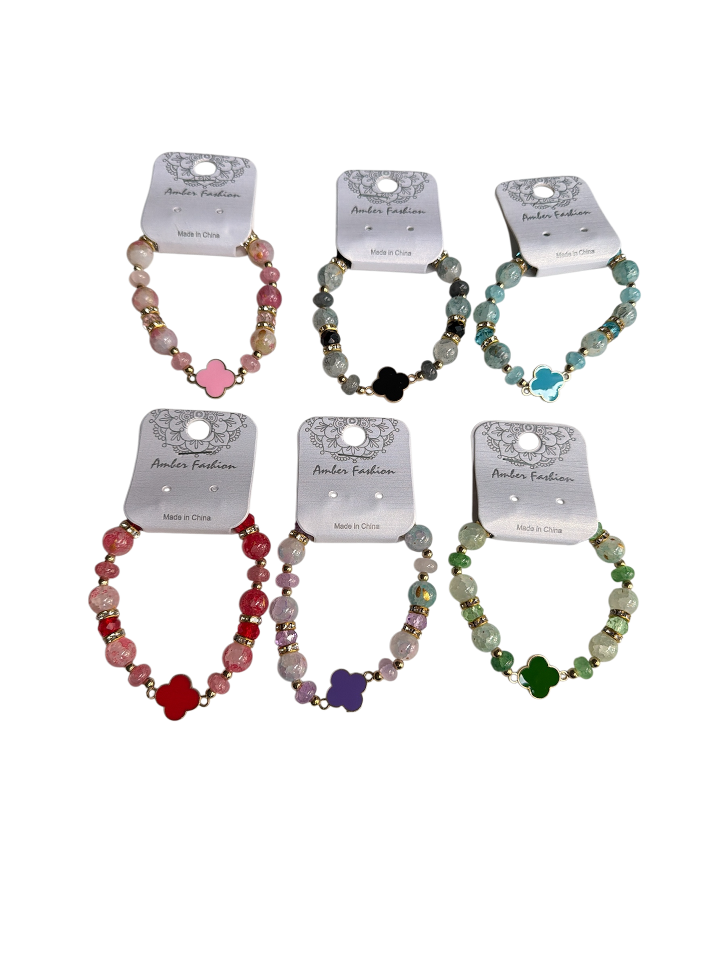 Clover Beaded Bracelet