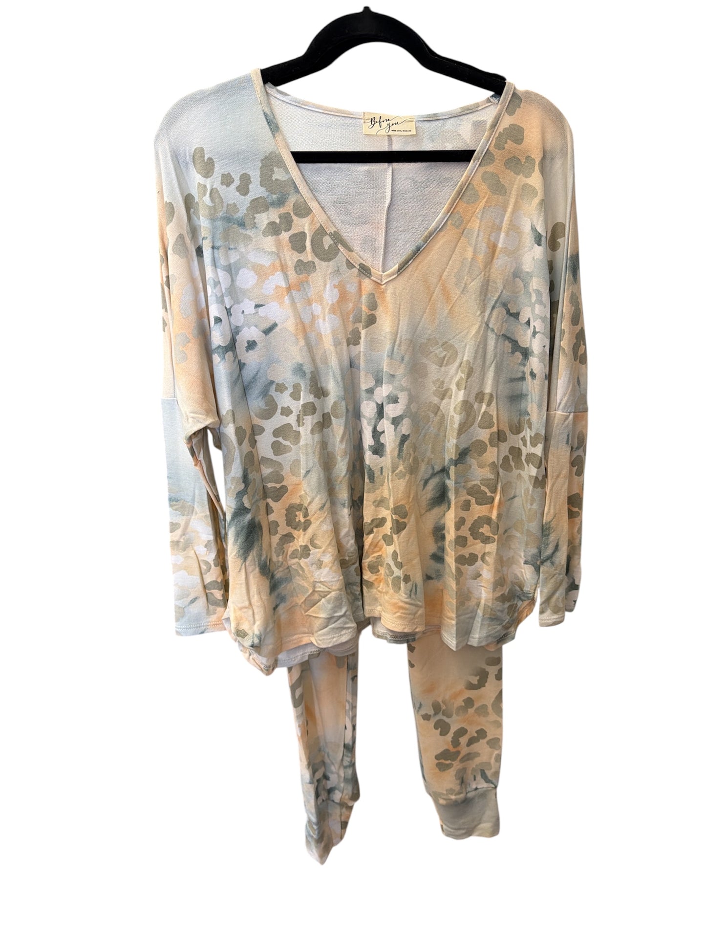 Leopard 2pc Set - Top & Joggers