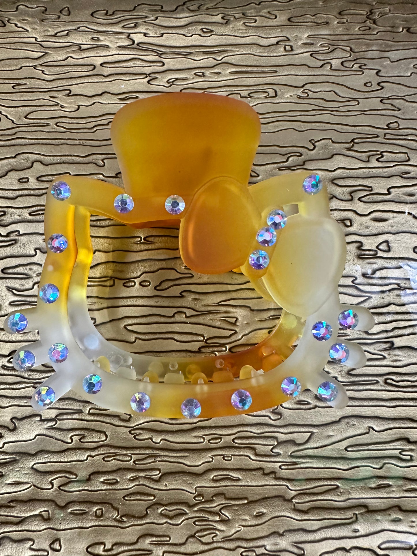 Hello Kitty Rhinestone Clips