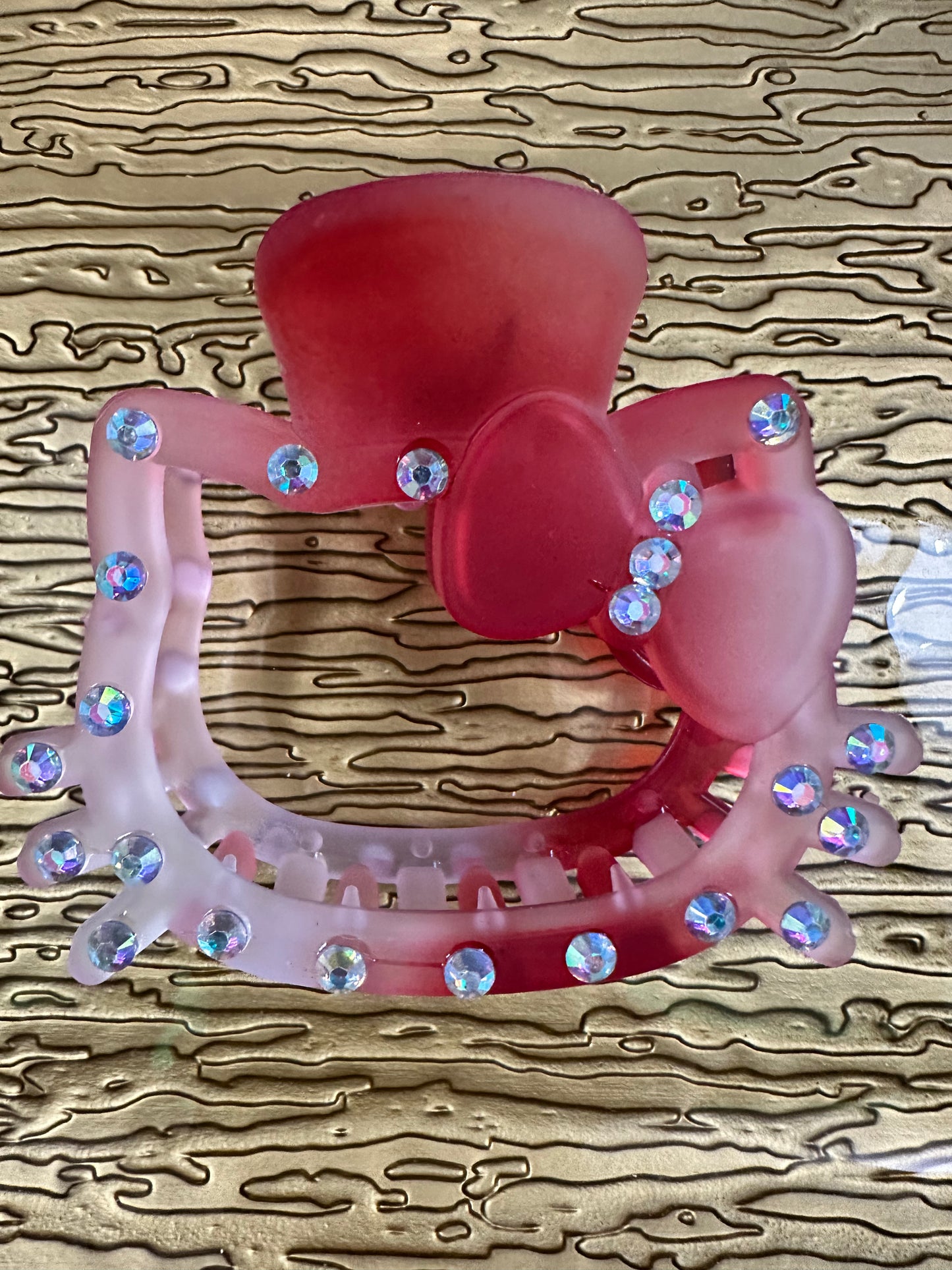 Hello Kitty Rhinestone Clips