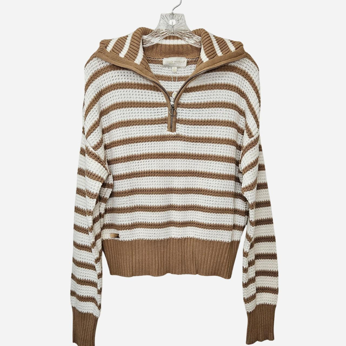 Simply Southern - Brown Striped Sweater