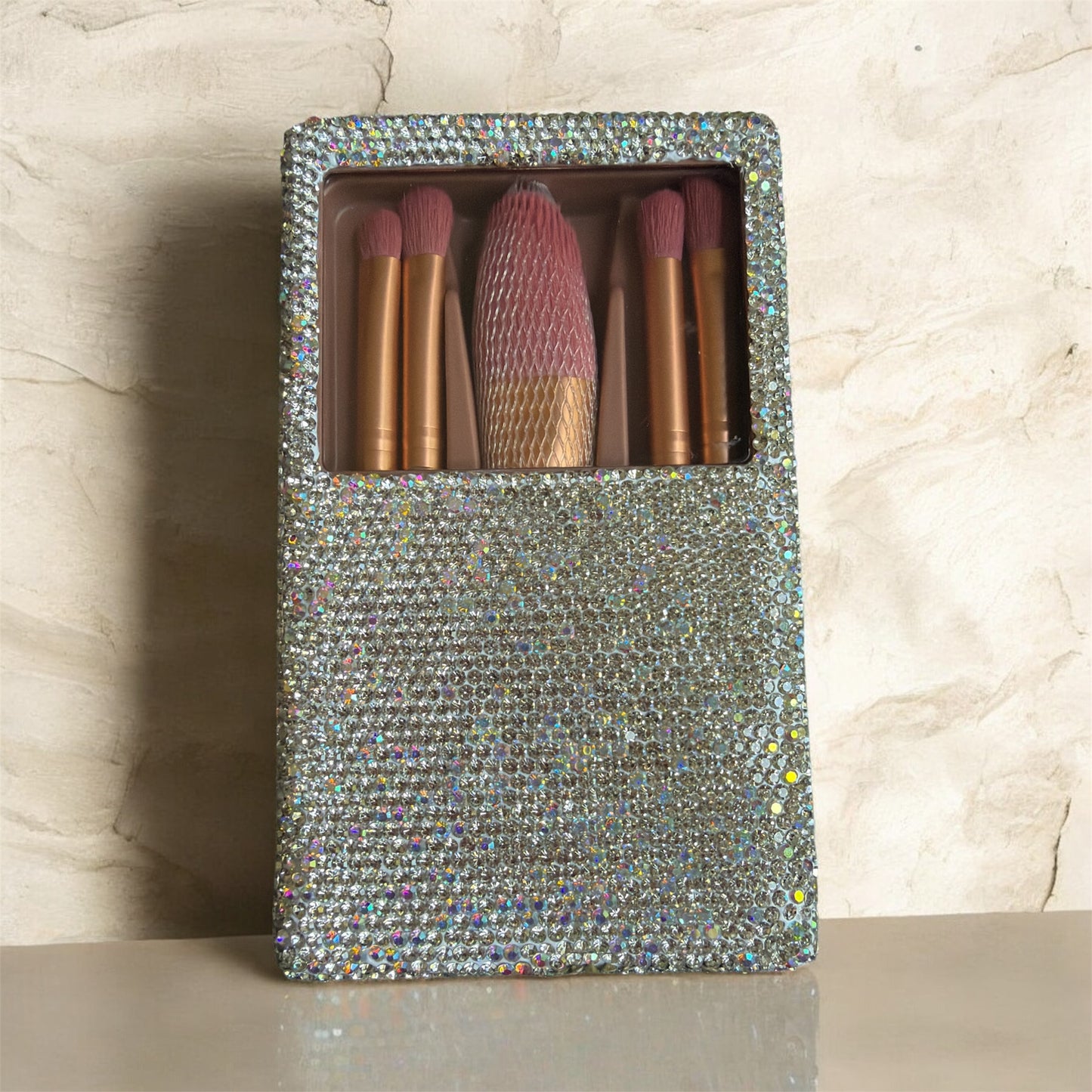 Bling Makeup Brush & Case