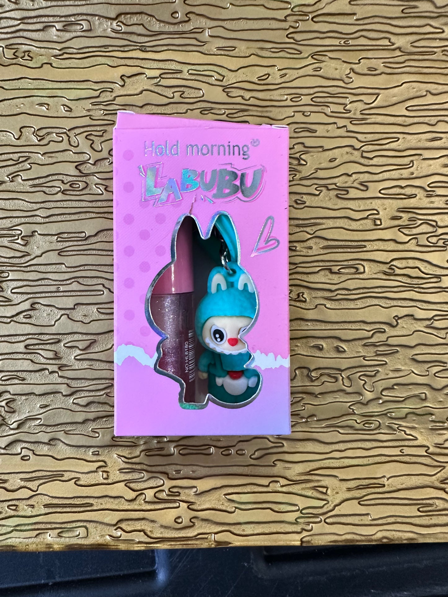 Labubu Keychain & Lip Oil Set