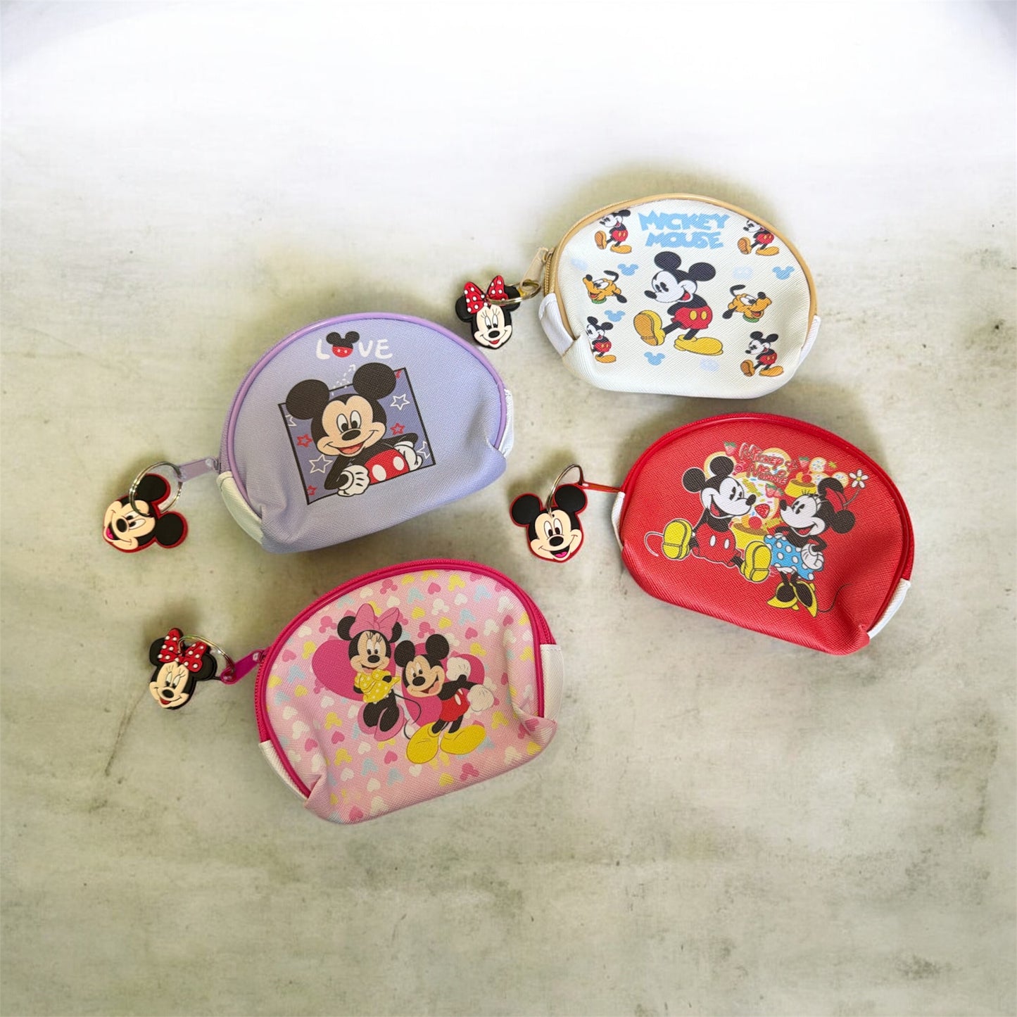 Mouse Coin Bag w/Charm