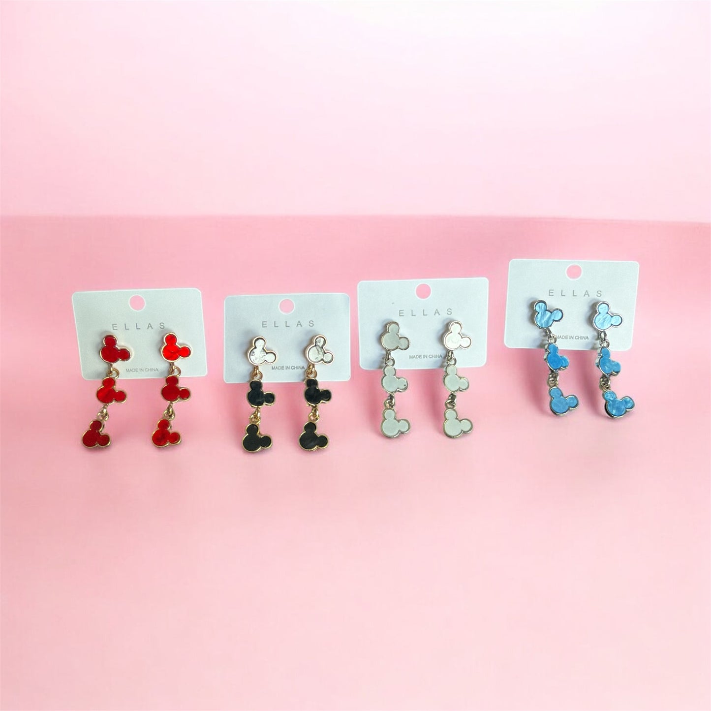 Mouse Dangle Earrings