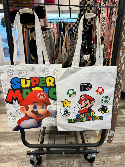 Jumbo Mario Totebags