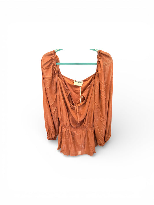 Dressy Rust Top