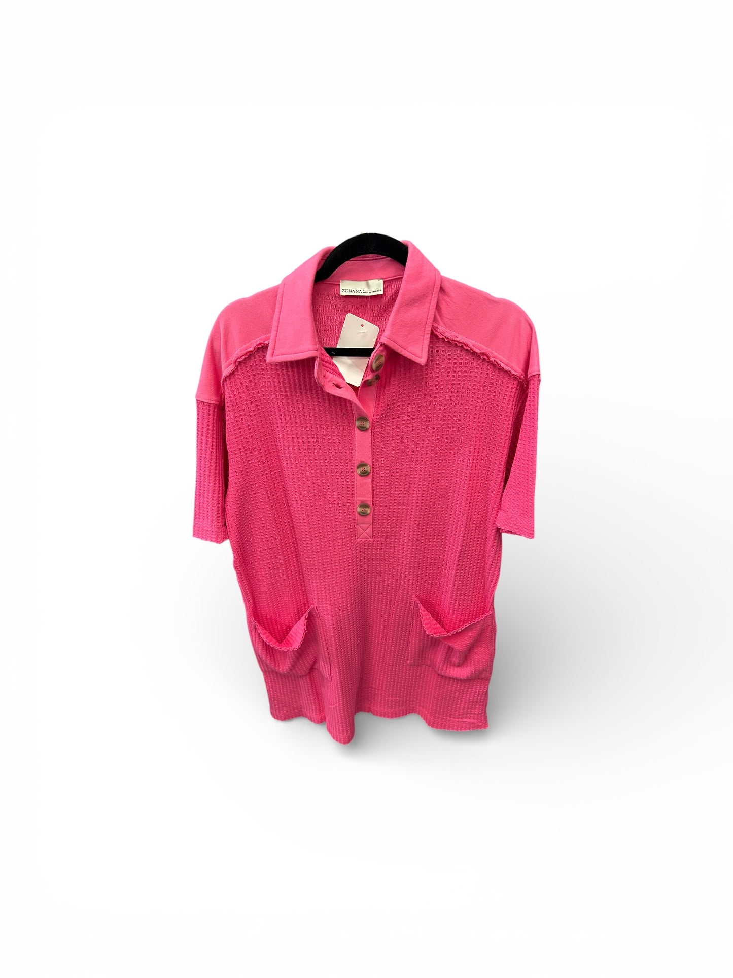 Waffle Dress by Zenana