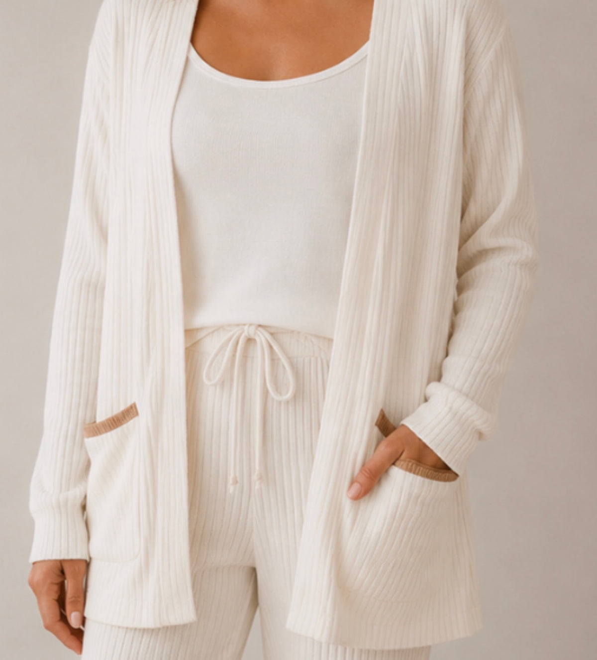 Blu Pepper Sets - Bottom & Cardigan