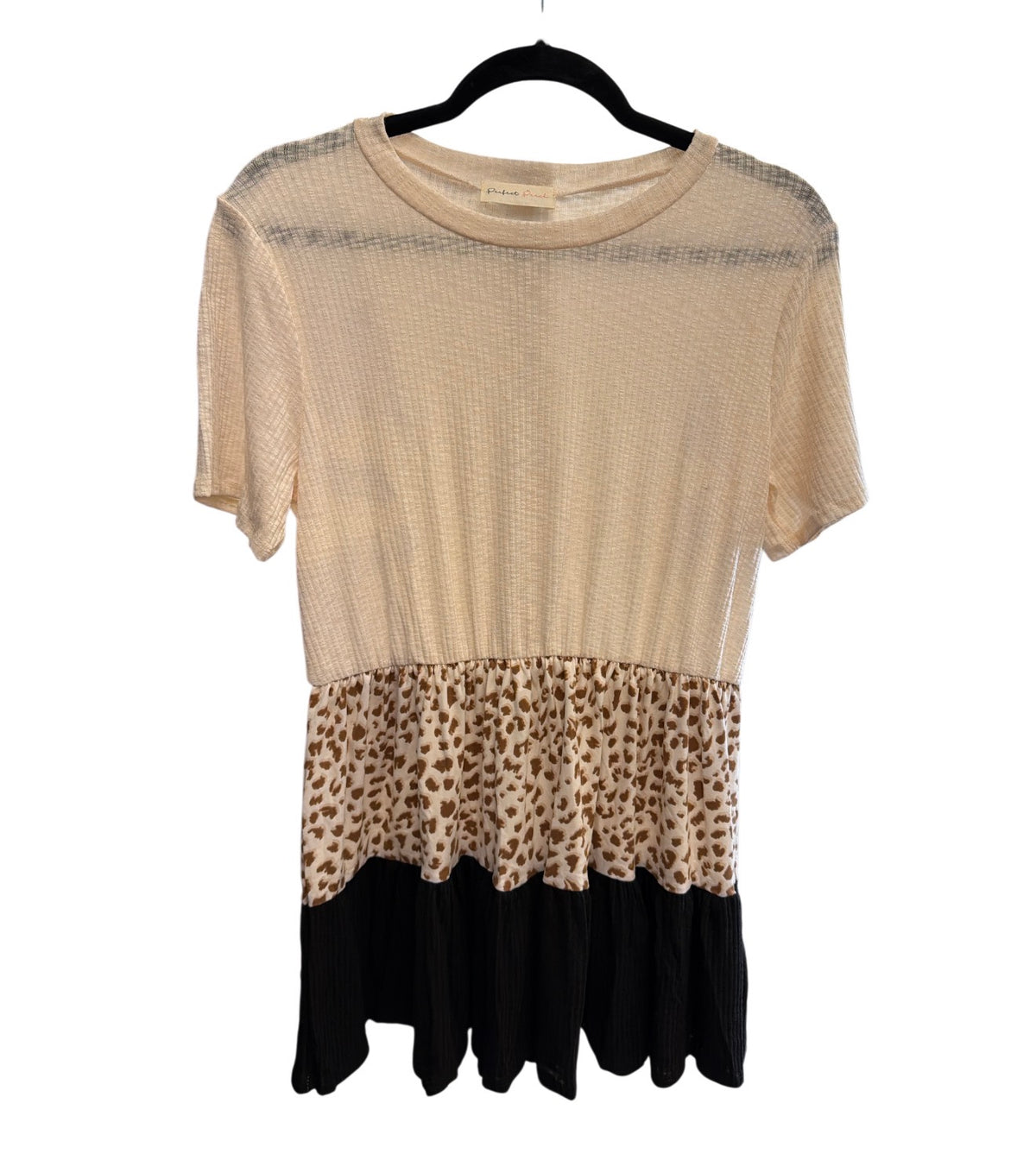 Layered Leopard Top