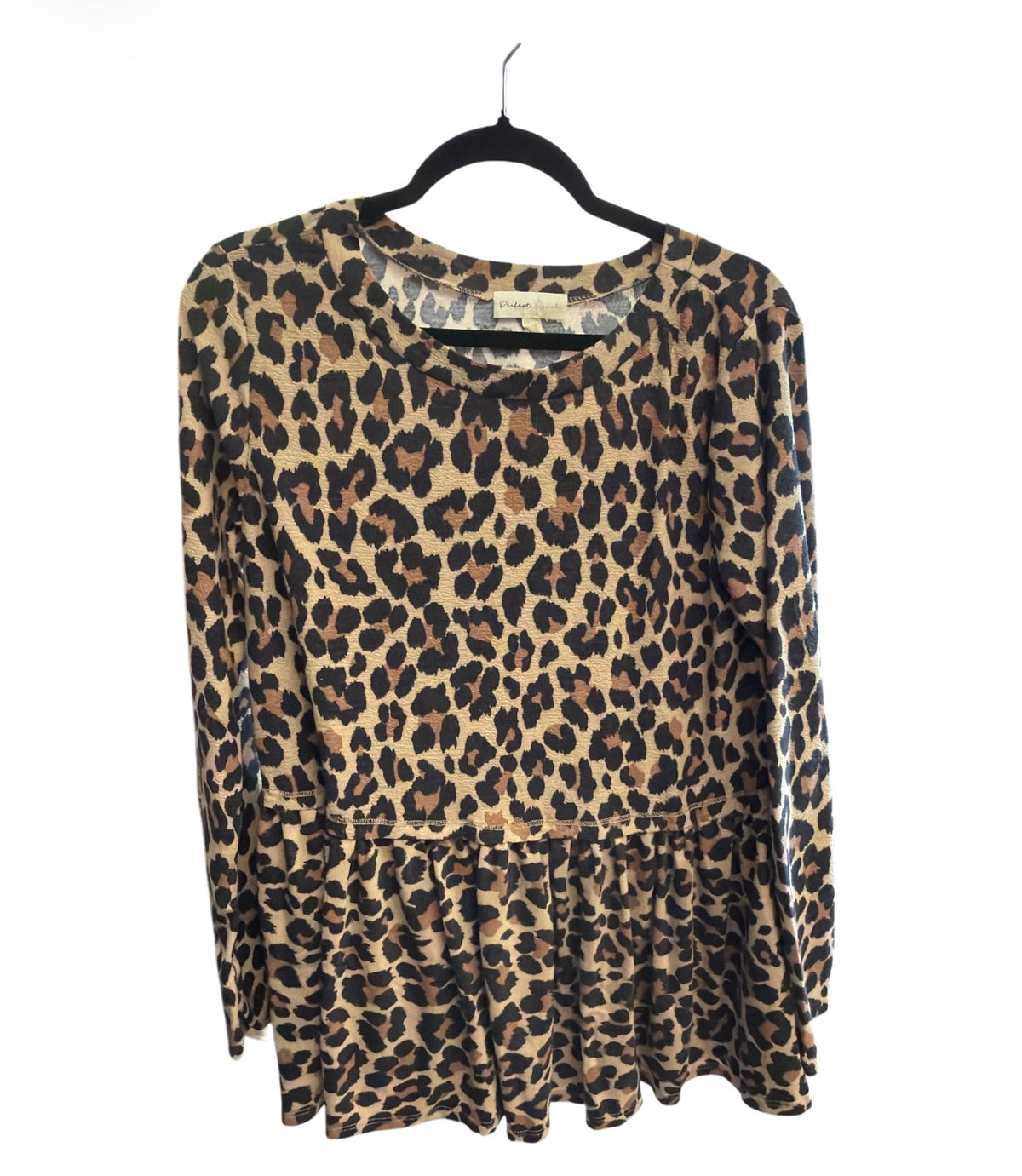 Leopard Babydoll Top