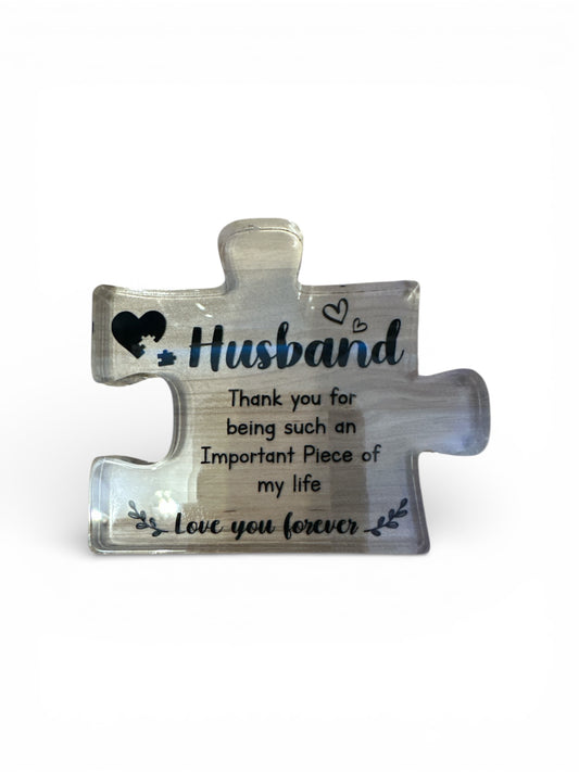 Husband Plaque