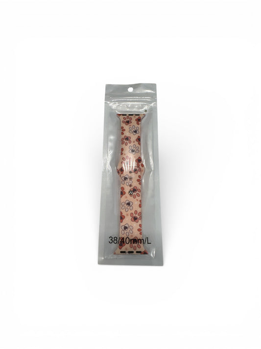 Paw Print Silicone Watch Band 38/40mm