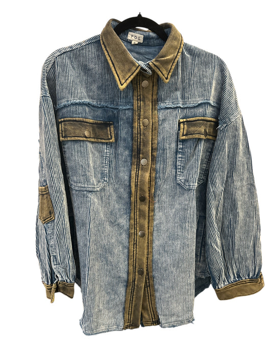 POL Vintage Corduroy Two Tone Jacket