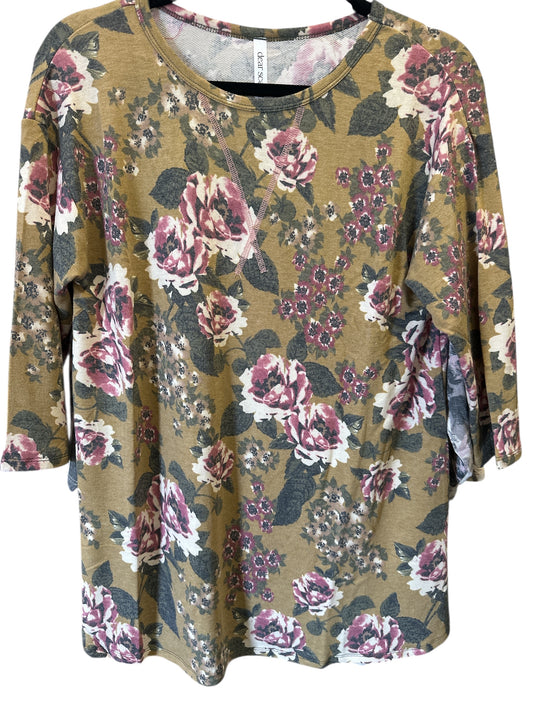 Dear Scarlett Relaxed Floral Top