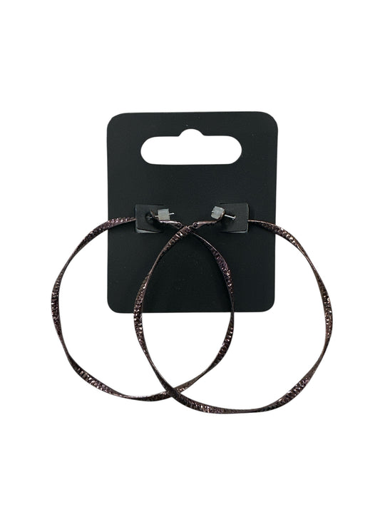 Copper Hoop Earrings