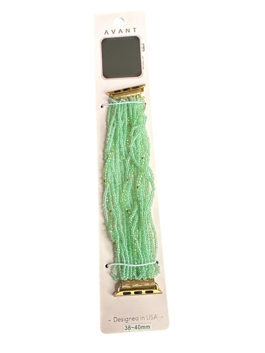 Mint Beaded Watchband 38-40mm