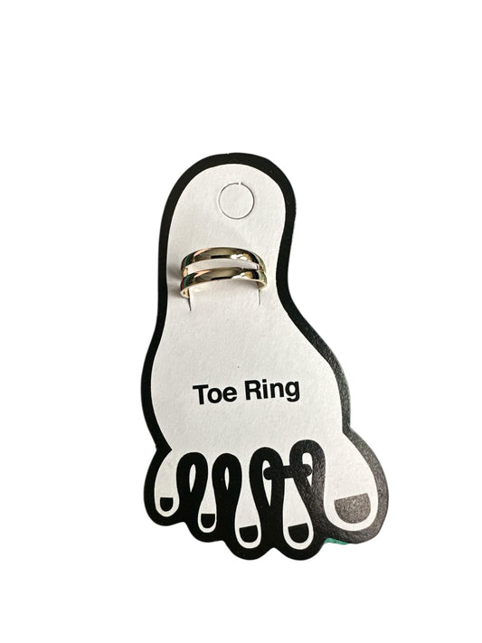 Double Gold Band Toe Ring