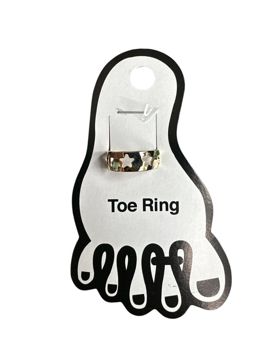 Cutout Star Toe Rings
