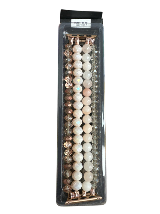 Rose Gold Beaded Watchband 38mm