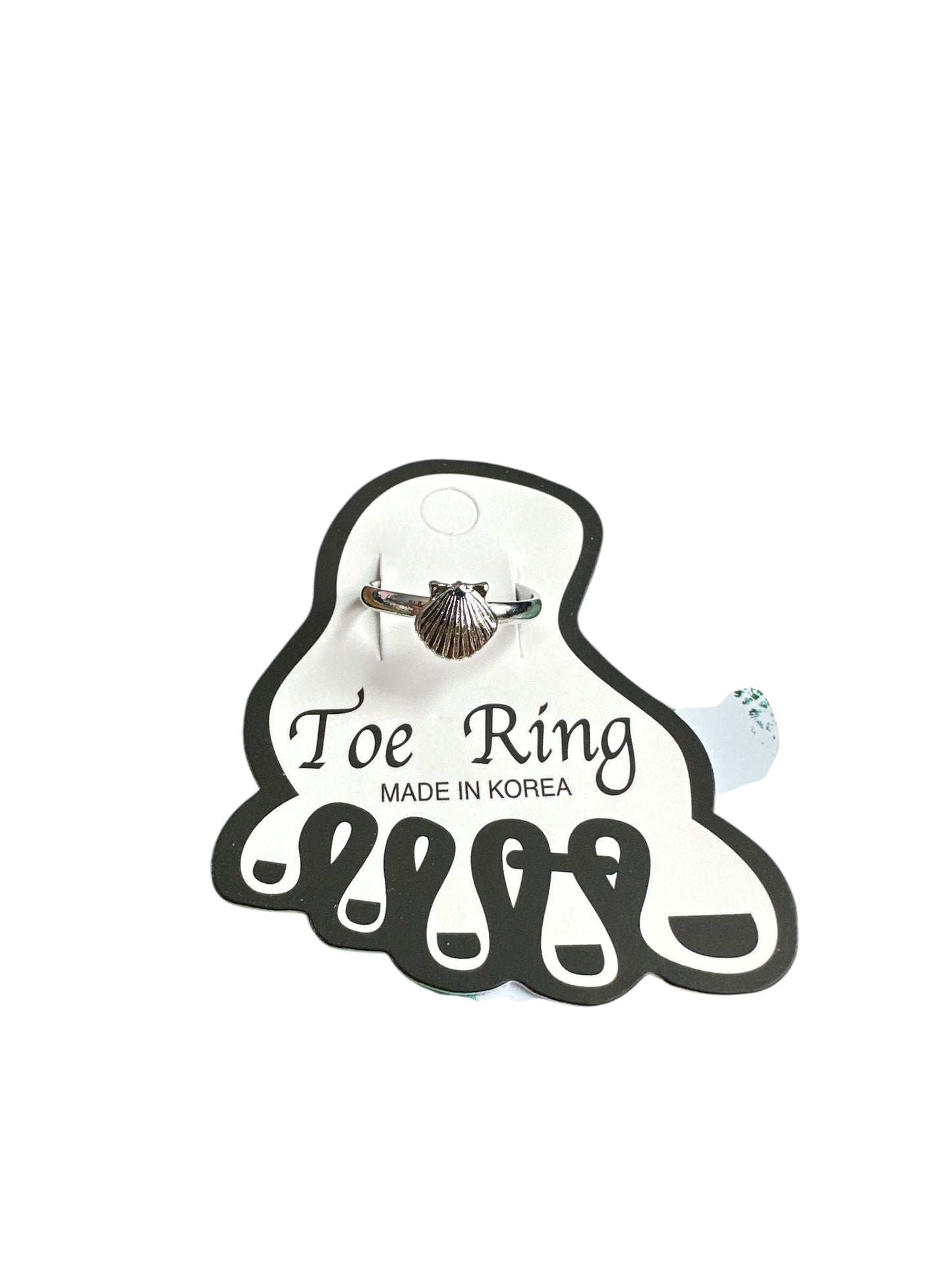 Silver Shell Toe Ring