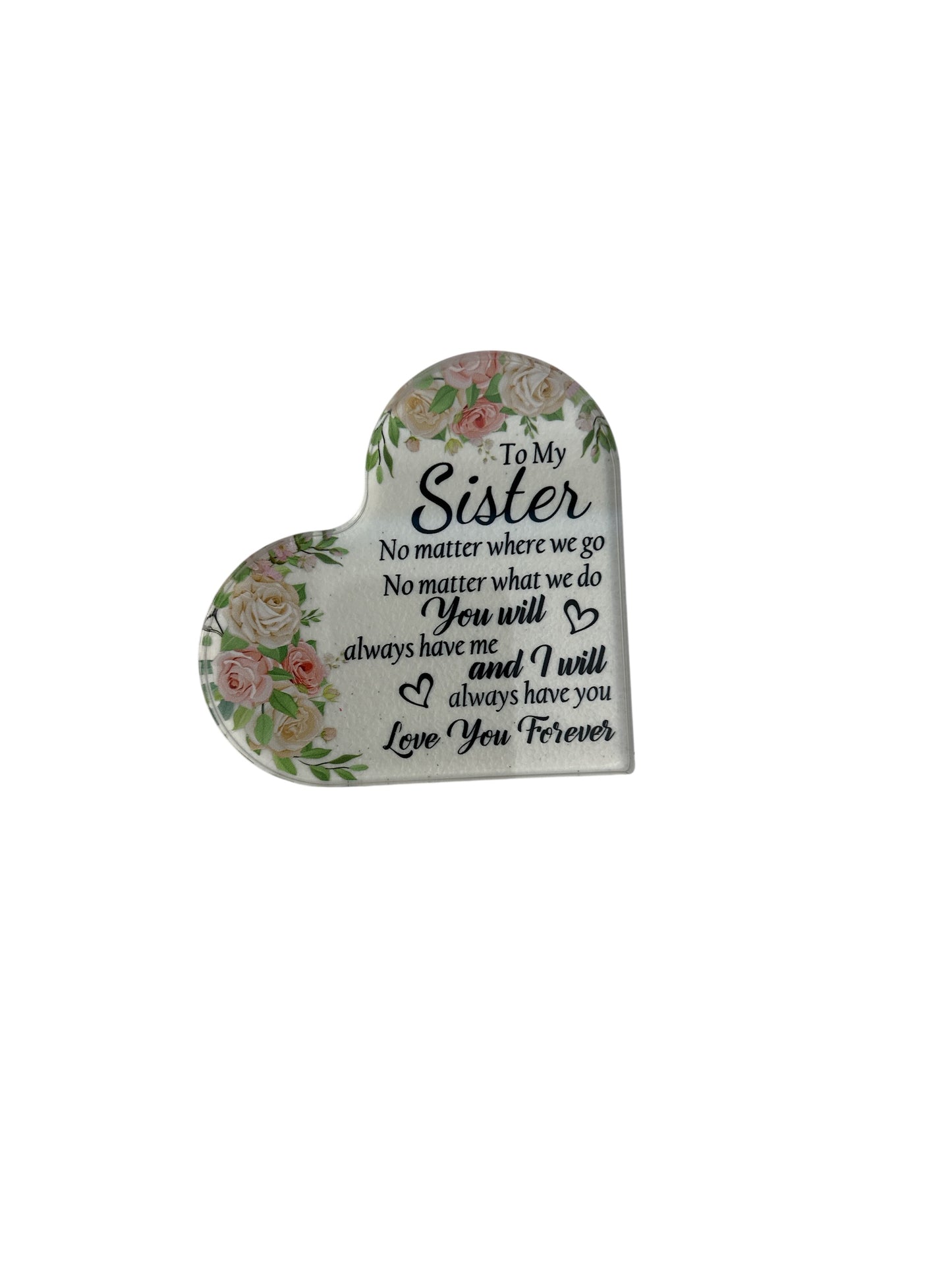 Sister Plaque
