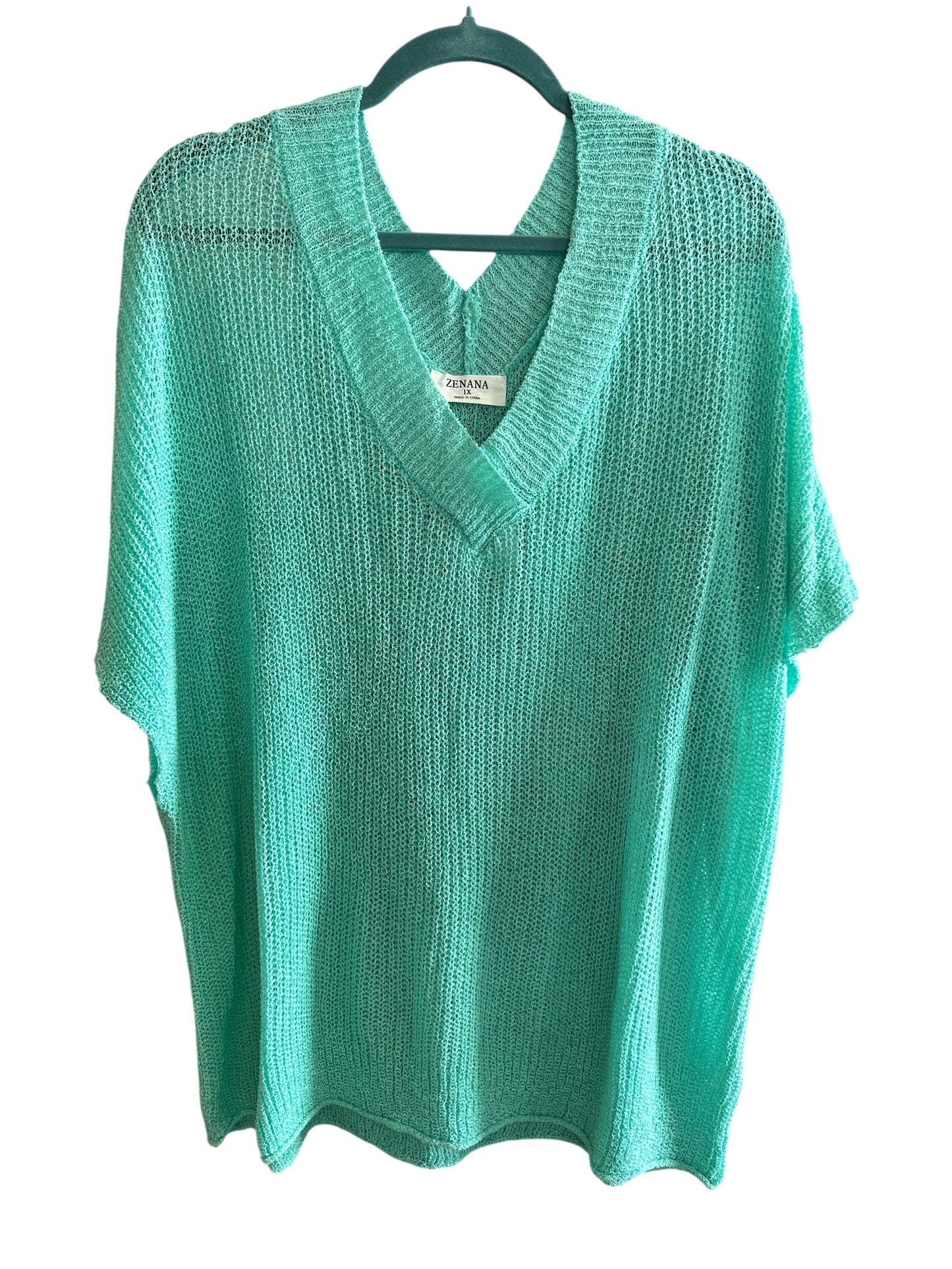 Zenana Teal Sweater