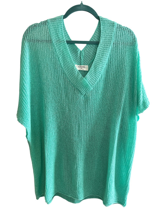Zenana Teal Sweater