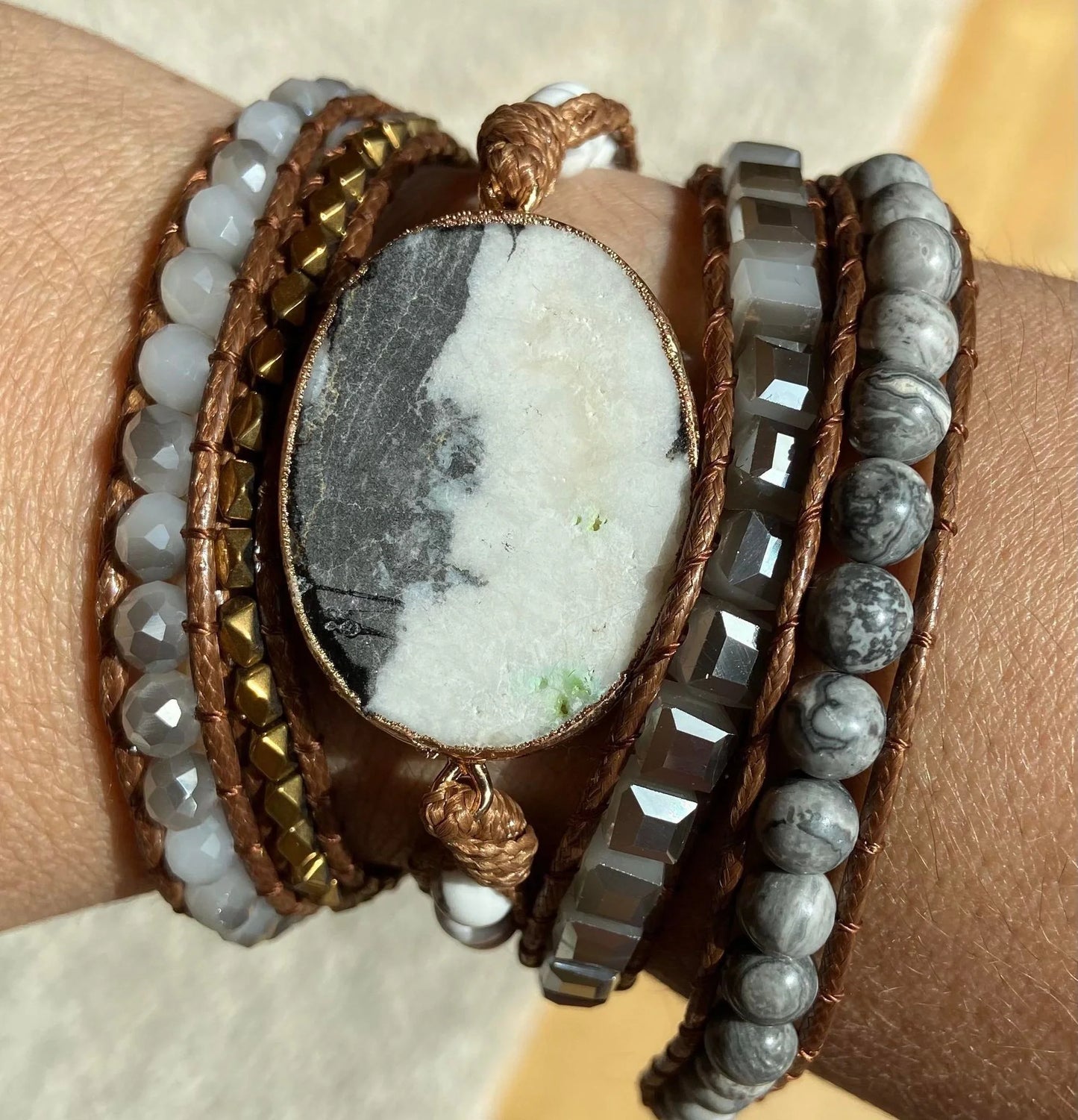 Semi Precious Stone Urban Bracelet