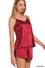 ZENANA SATIN CAMI & SHORT PJ SET