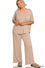 ZENANA V-NECK OVERSIZED TOP & PANTS SET