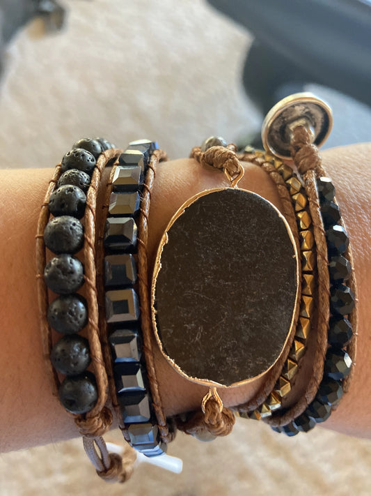 Semi Precious Stone Urban Bracelet
