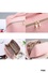 WOVEN VEGAN LEATHER COSMETIC BAG