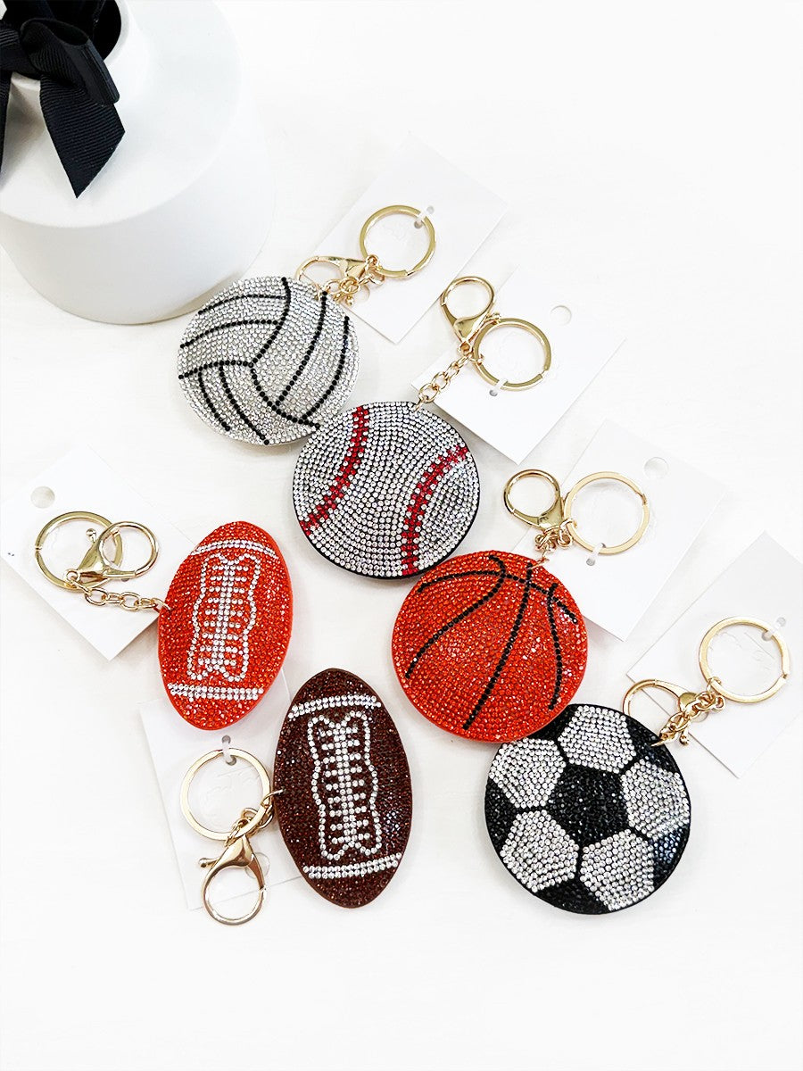 Bling Bling Sports Keychain