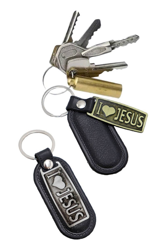I Love Jesus Keychain