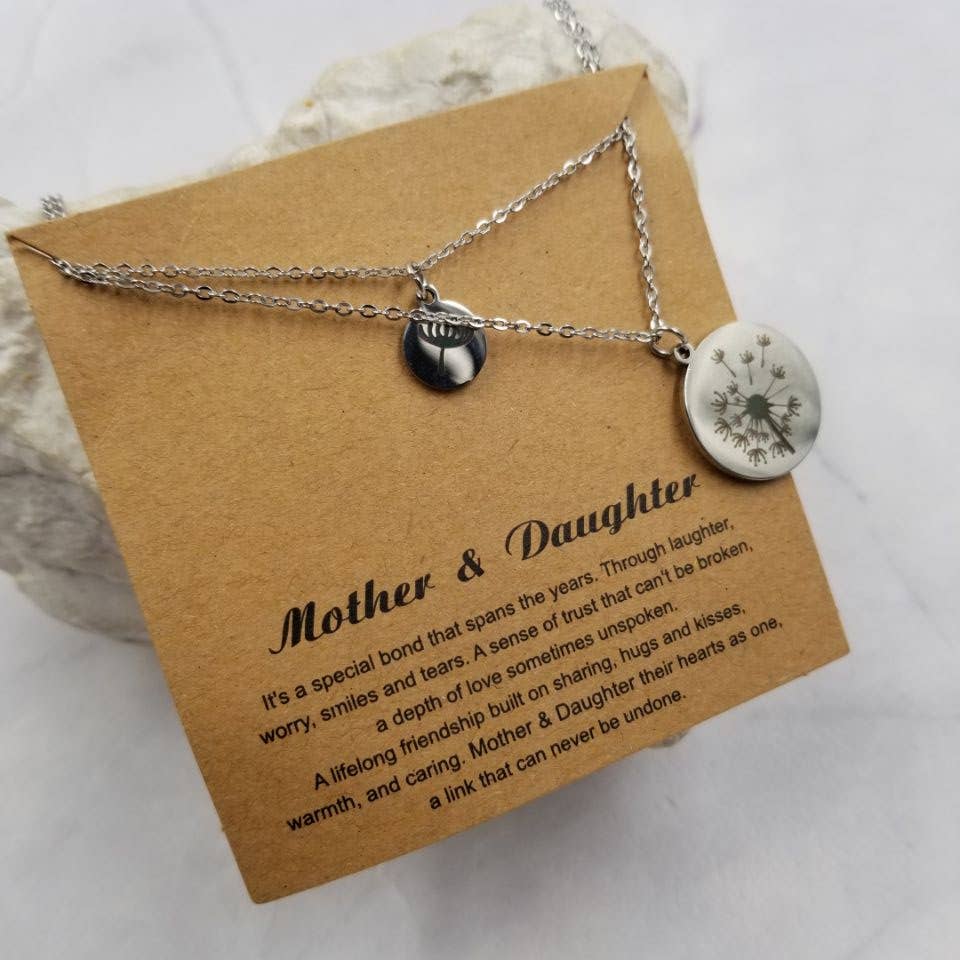 Mother and Daughter Necklace