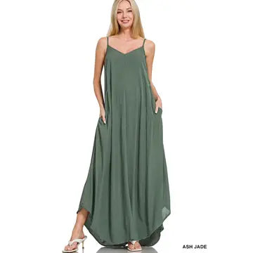 Woven Maxi Dress