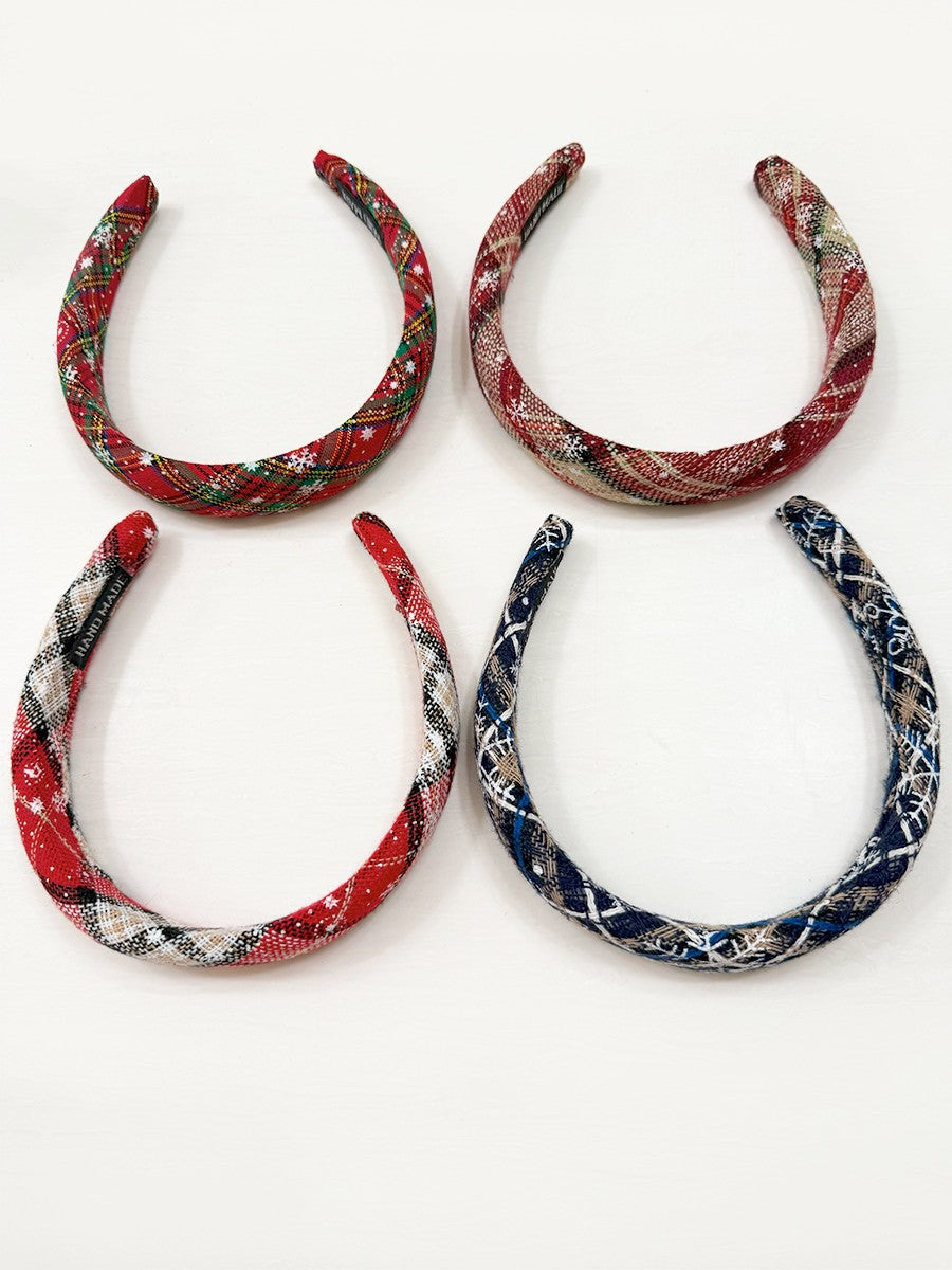 Christmas Theme Padded Headbands