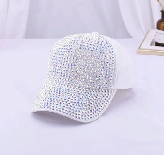 Bling Front Embellished Baseball Cap