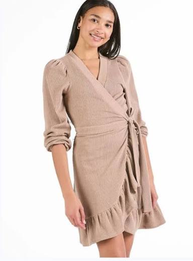 Simply Southern - Ribbed Robe Wrap Dress