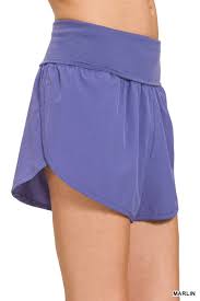Zenana High Waisted Athletic Shorts