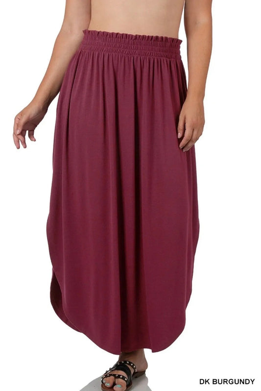 Zenana Maxi Skirt
