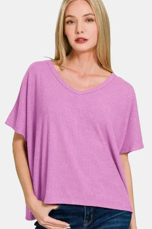 Zenana Short Sleeve Top
